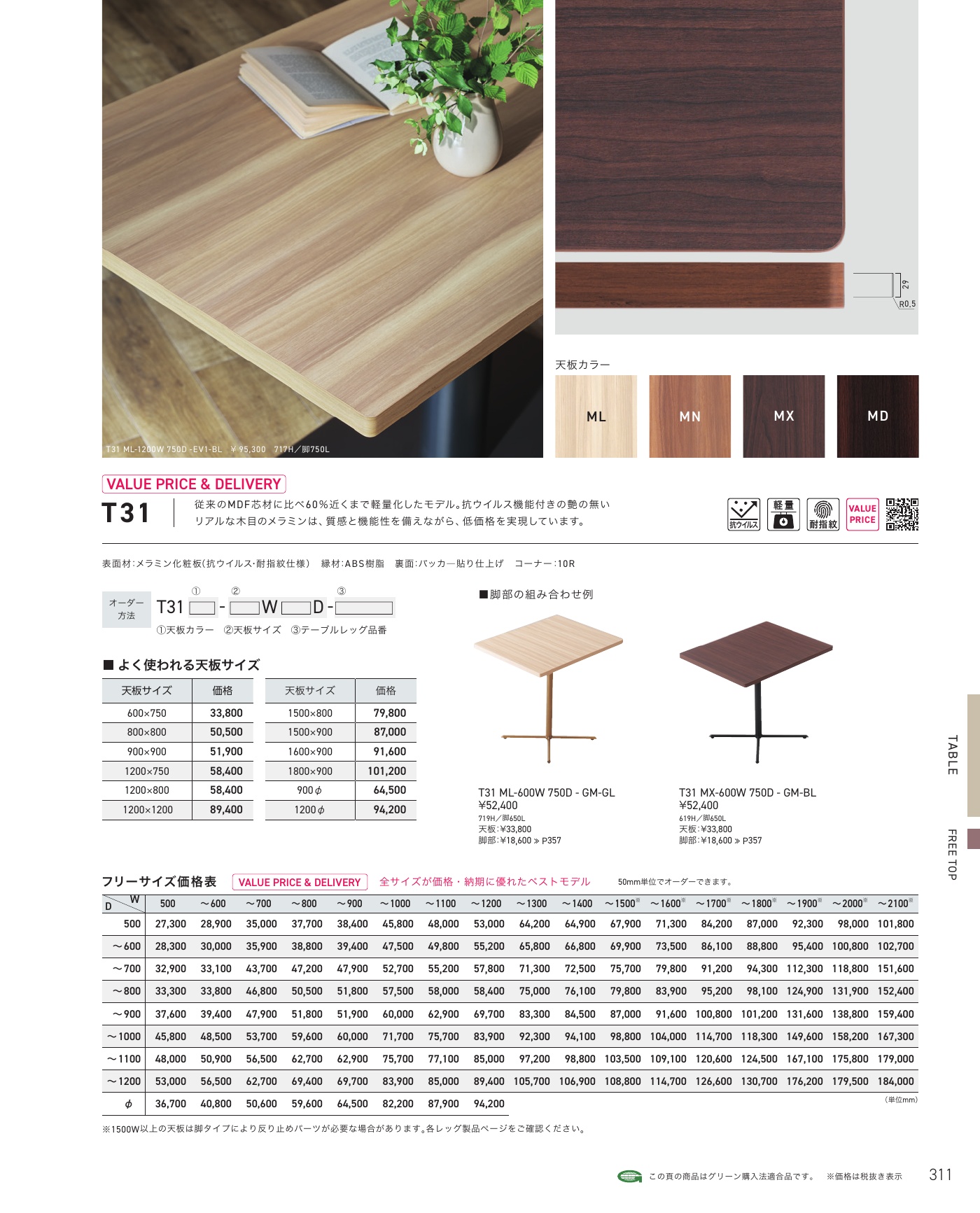 T31 天板