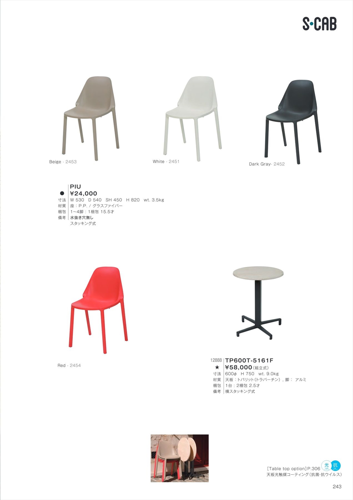 TP600T-5161F Table